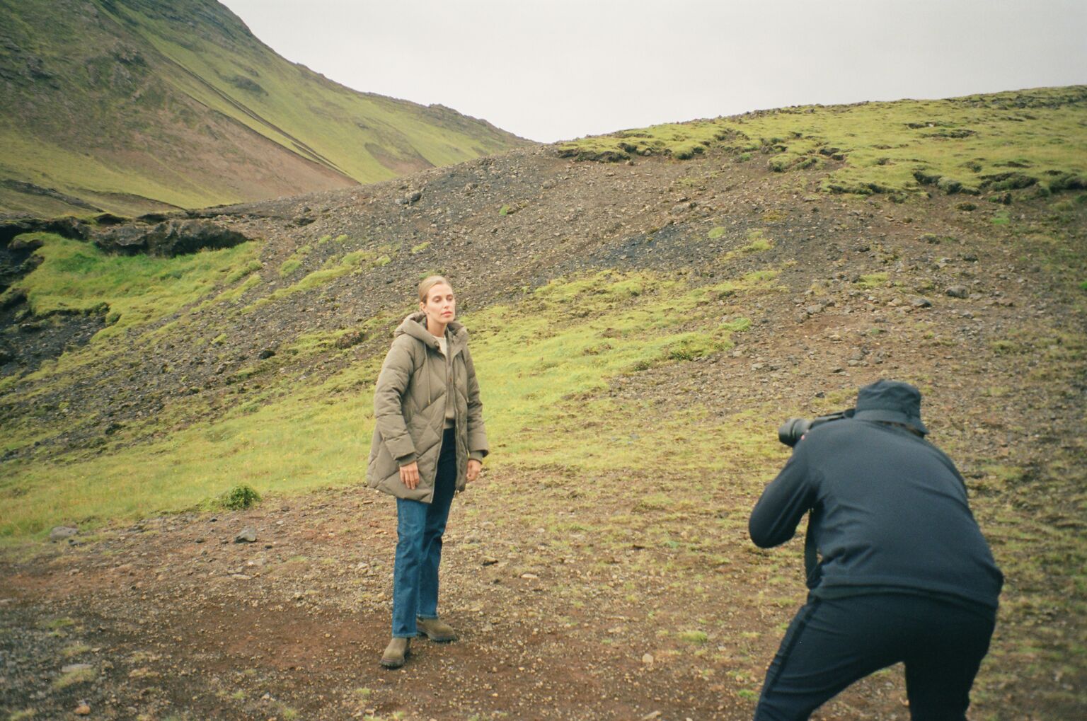 Oberbekleidungskampagne: Hinter den kulissen