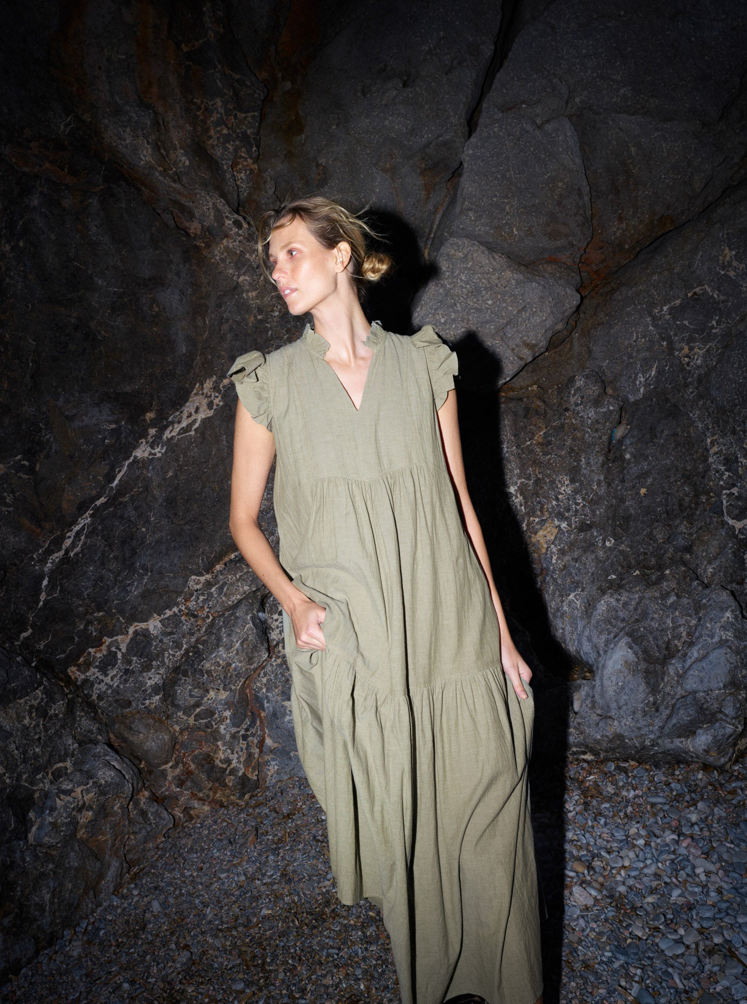 Modelshot / Burnt Olive / Detail