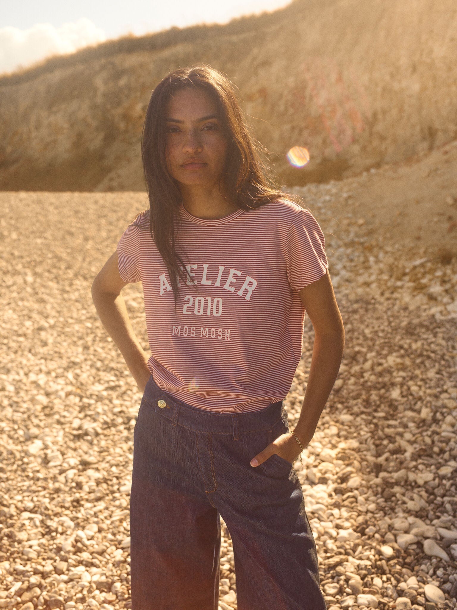 Modelshot / Dark Blue / Detail