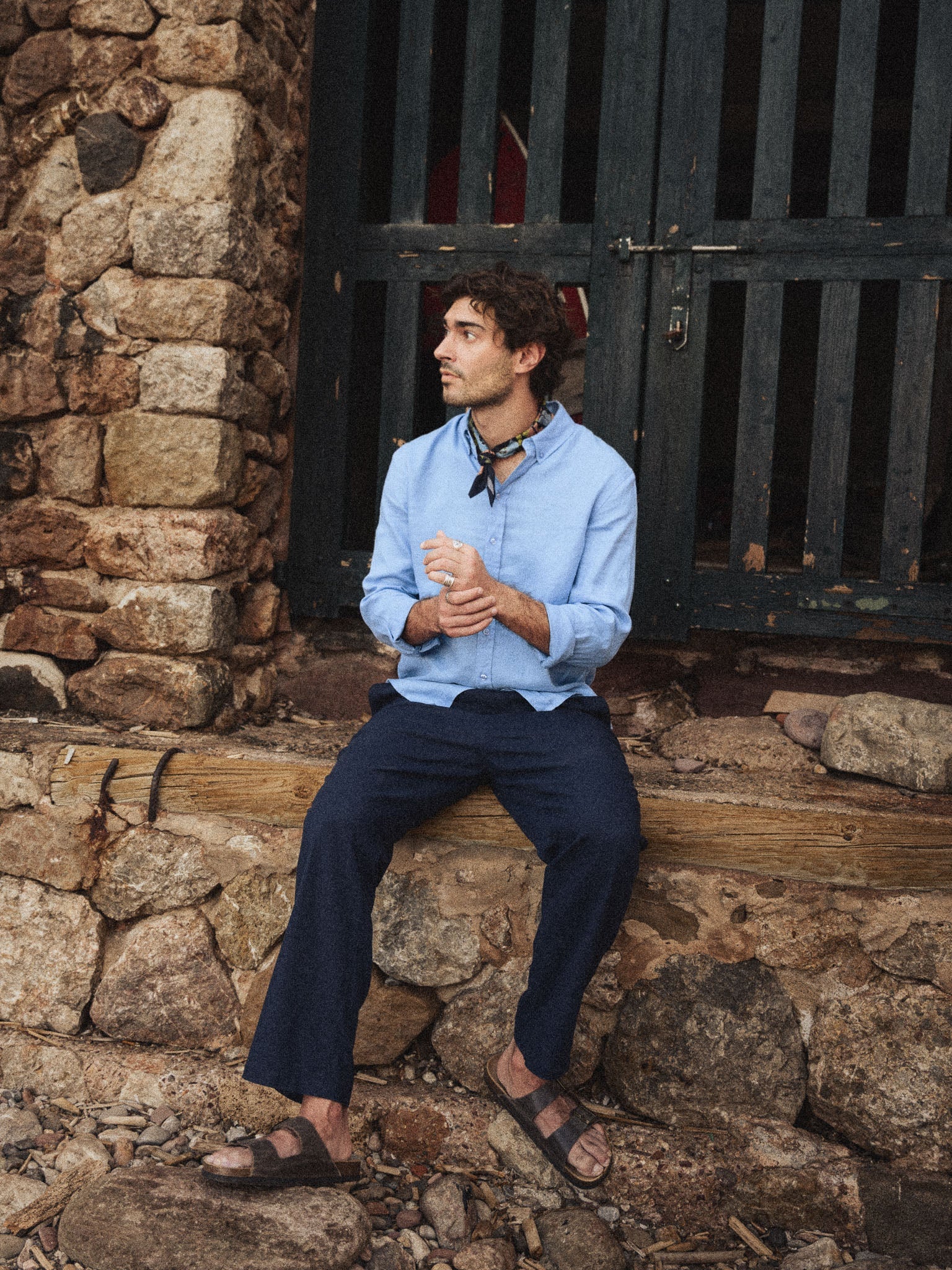 Modelshot / Navy / Detail