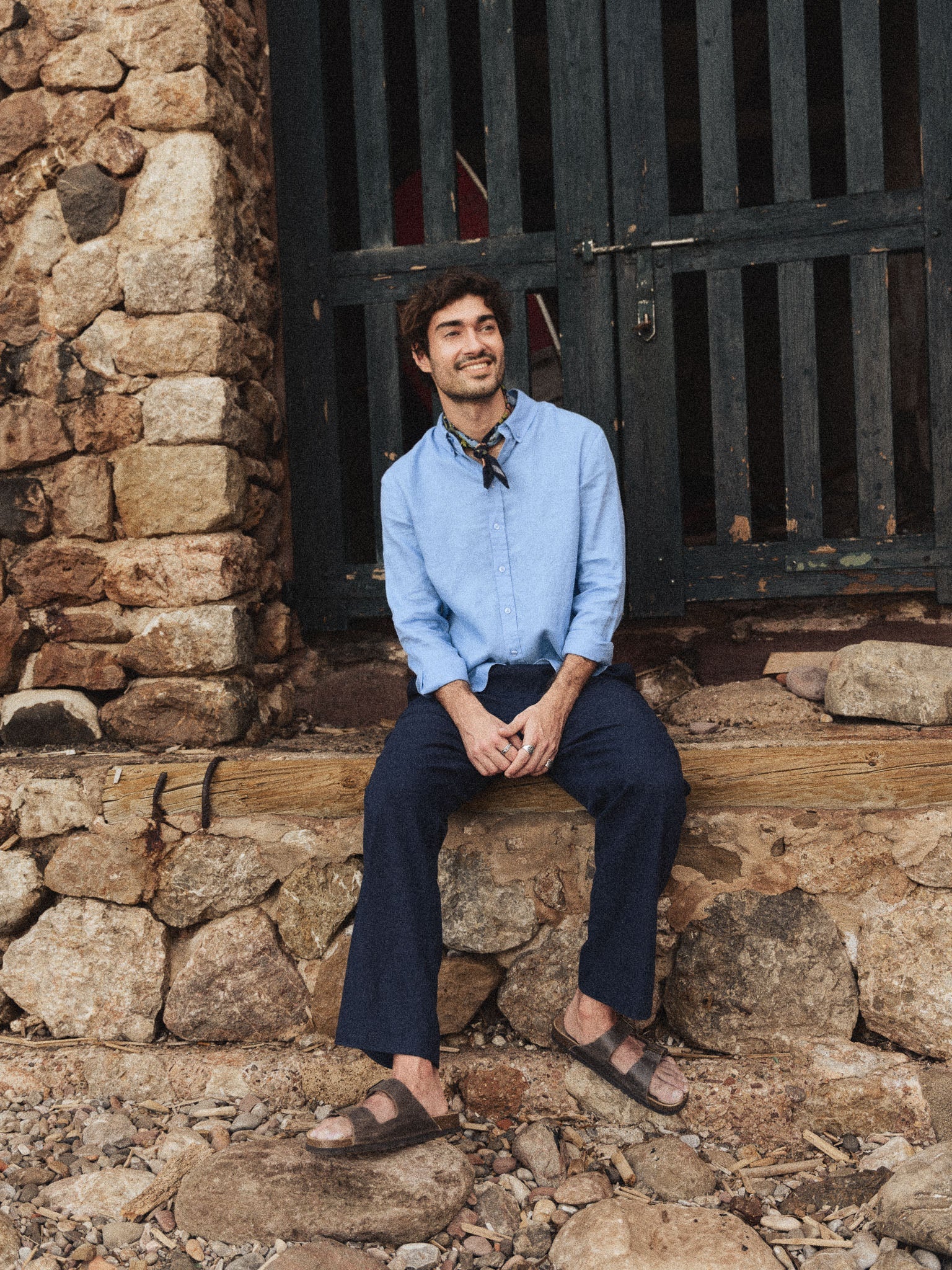 Modelshot / Navy / Detail