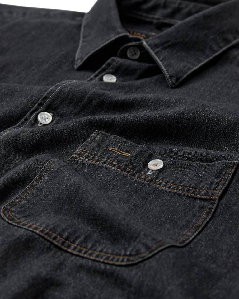 Modelshot / Grey Denim / Detail