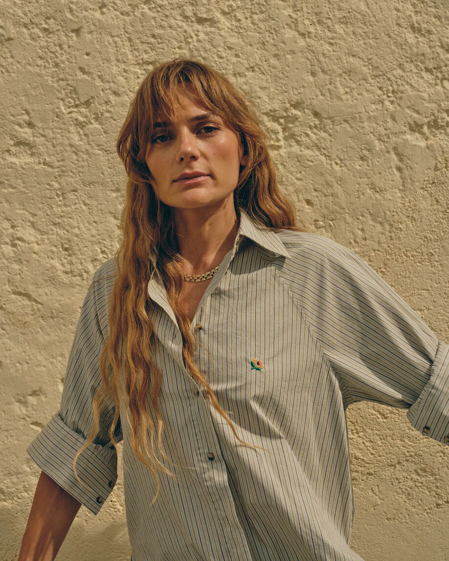 Modelshot / Misty Blue / Detail