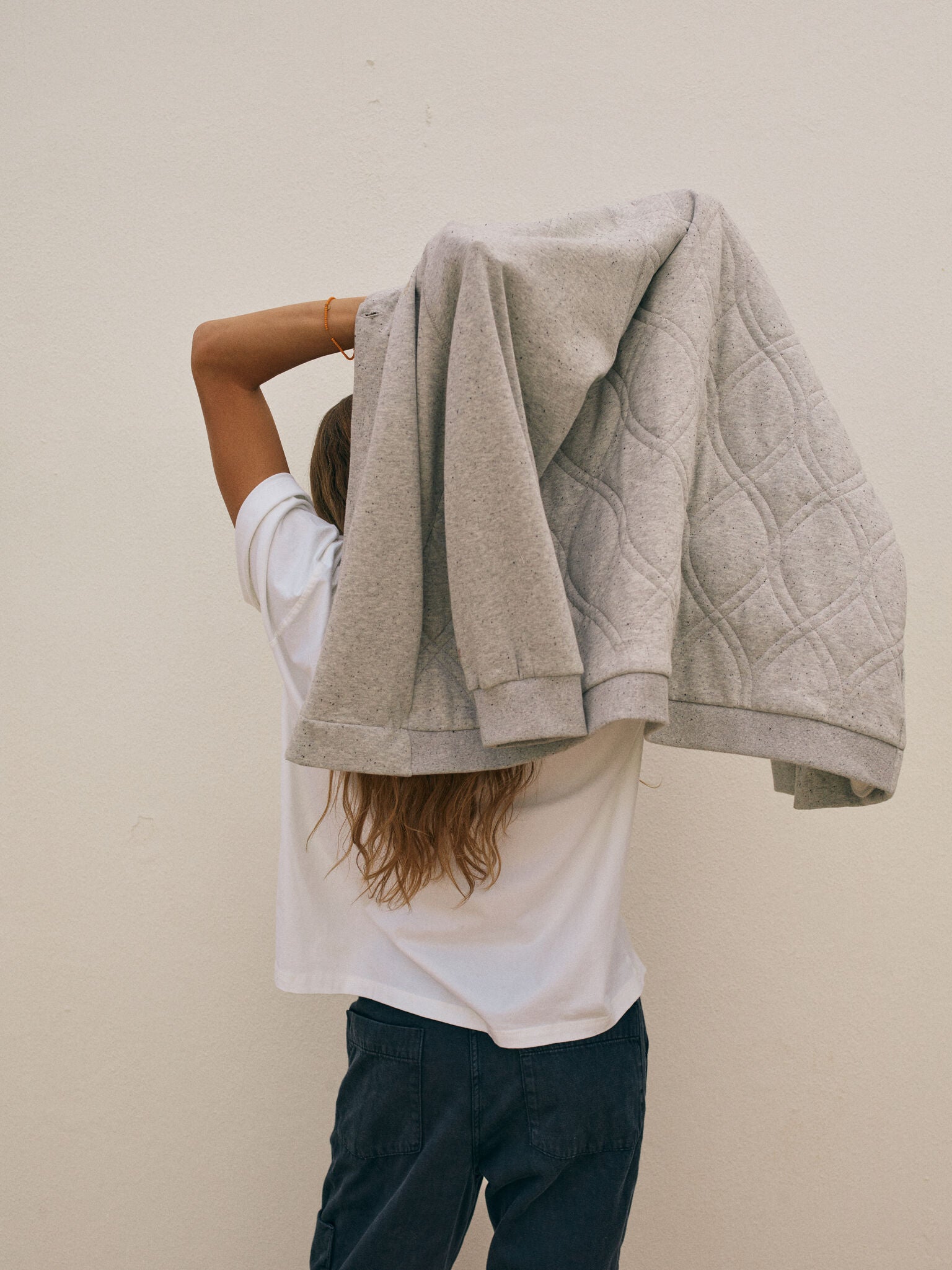 Modelshot / Grey Melange / Detail