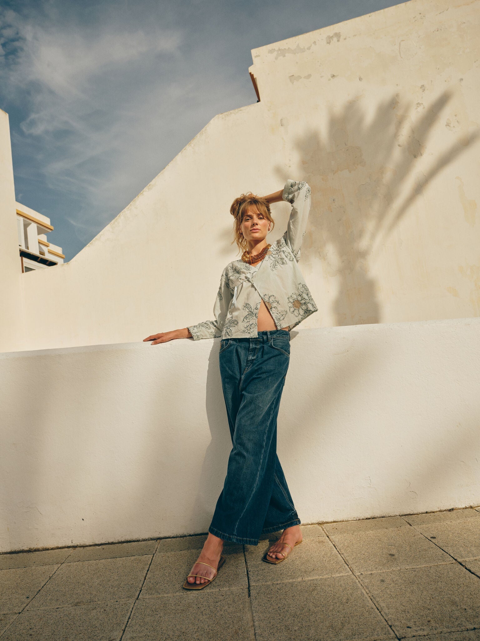 Modelshot / Misty Blue / Detail