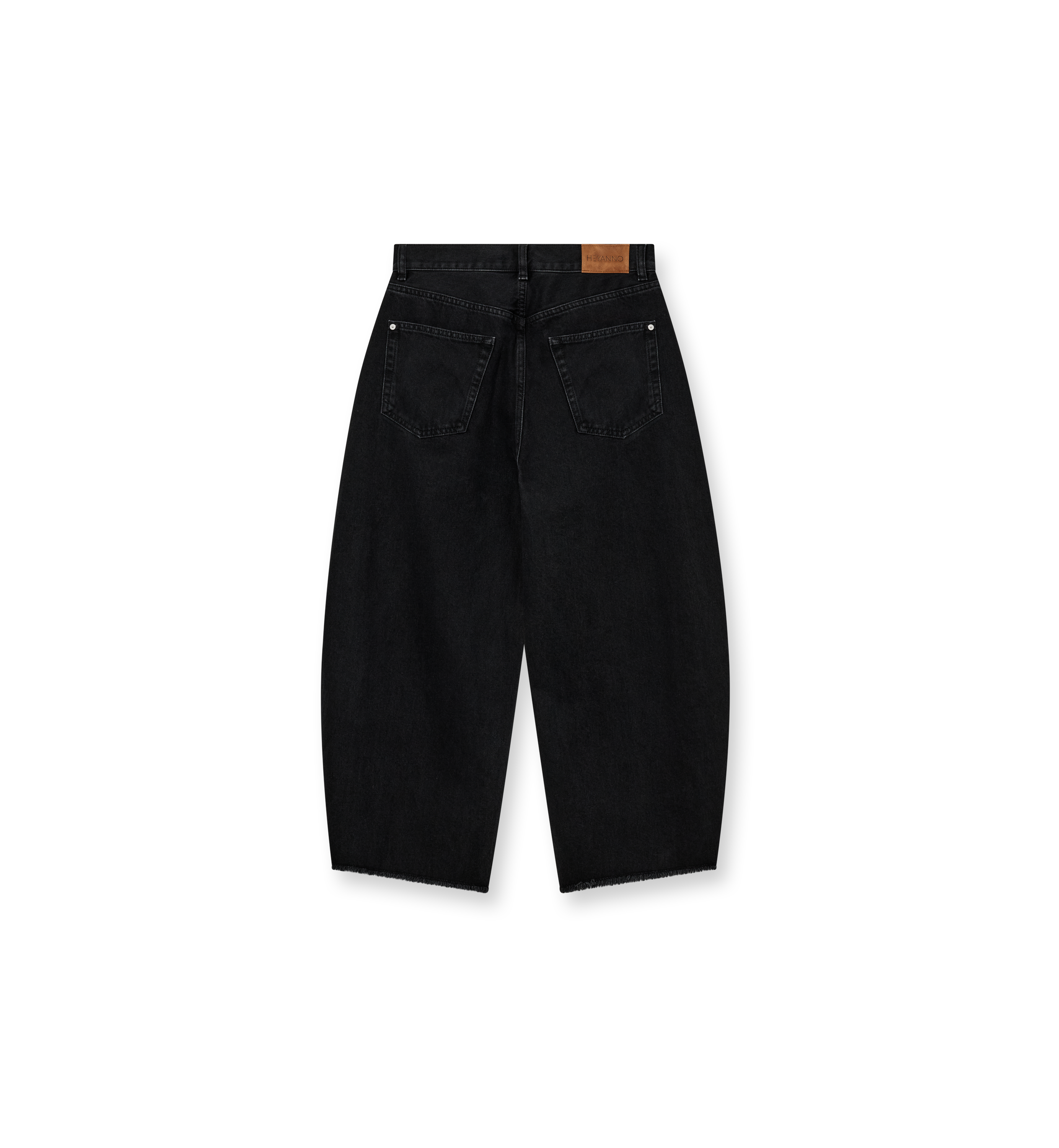Packshot / Black Denim / Back